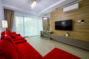 Red Luxury Apartment Lake On